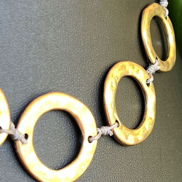 Antiqued Gold Necklace The Sak Jewelry $16ea or bundle 3/ $25 - Picture 5 of 7